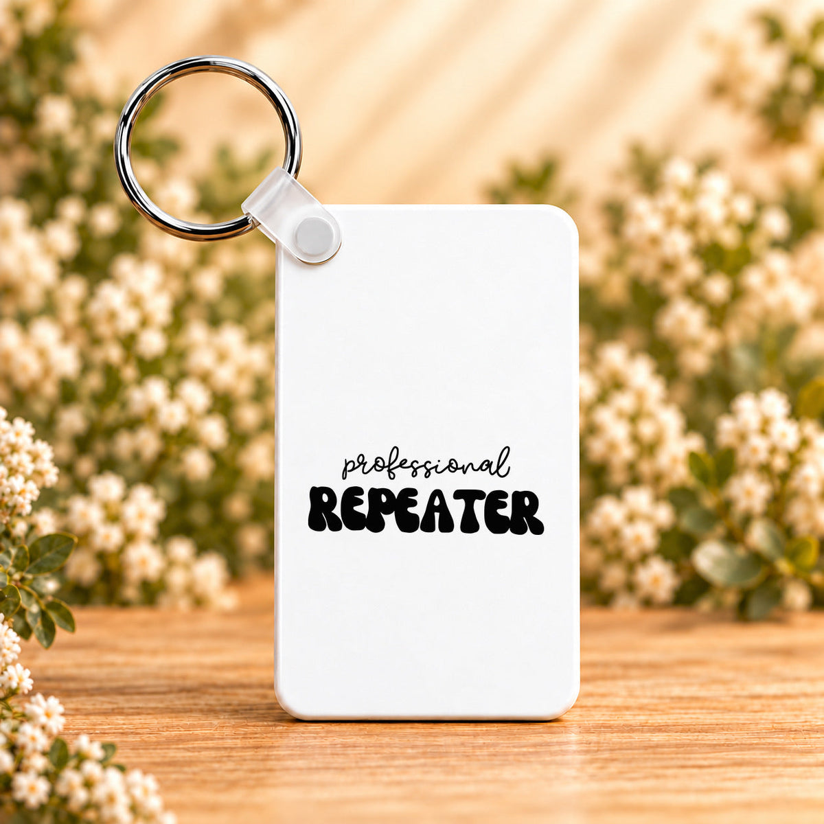Professional Repeater — Rectangle Keychain