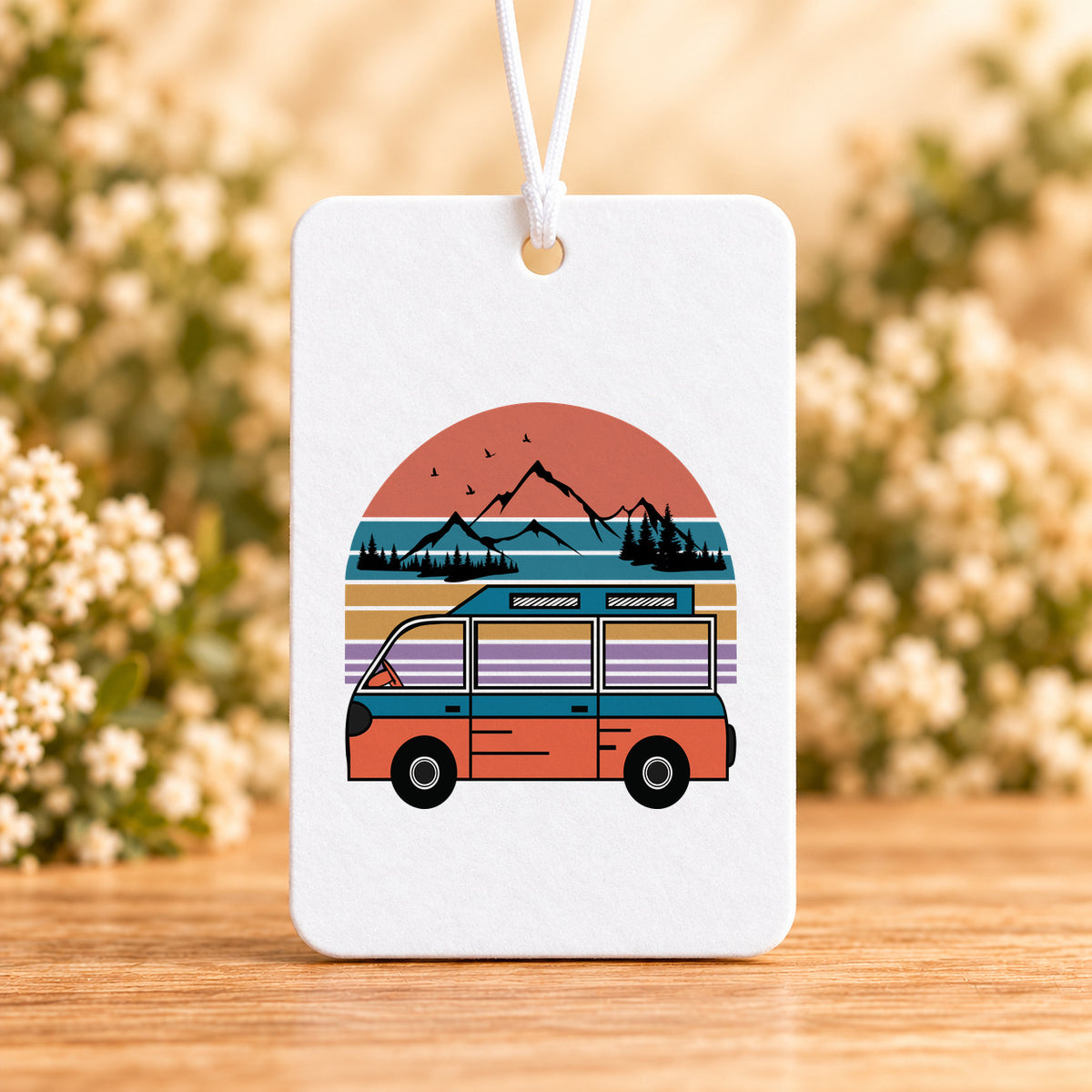 Retro Adventure Van — Air Freshener