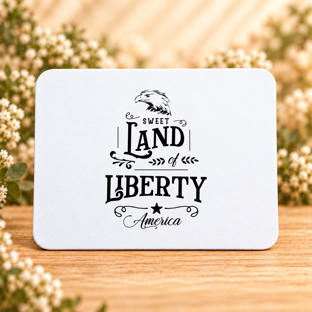 Sweet Land of Liberty — Rectangular Mouse Pad