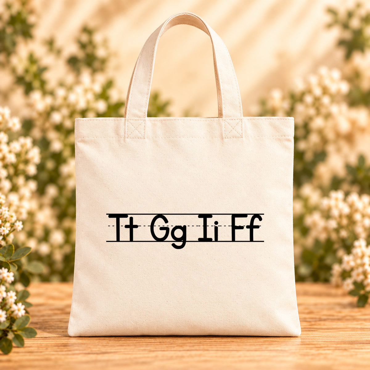 TGIF Teacher — Beige Canvas Tote Bag