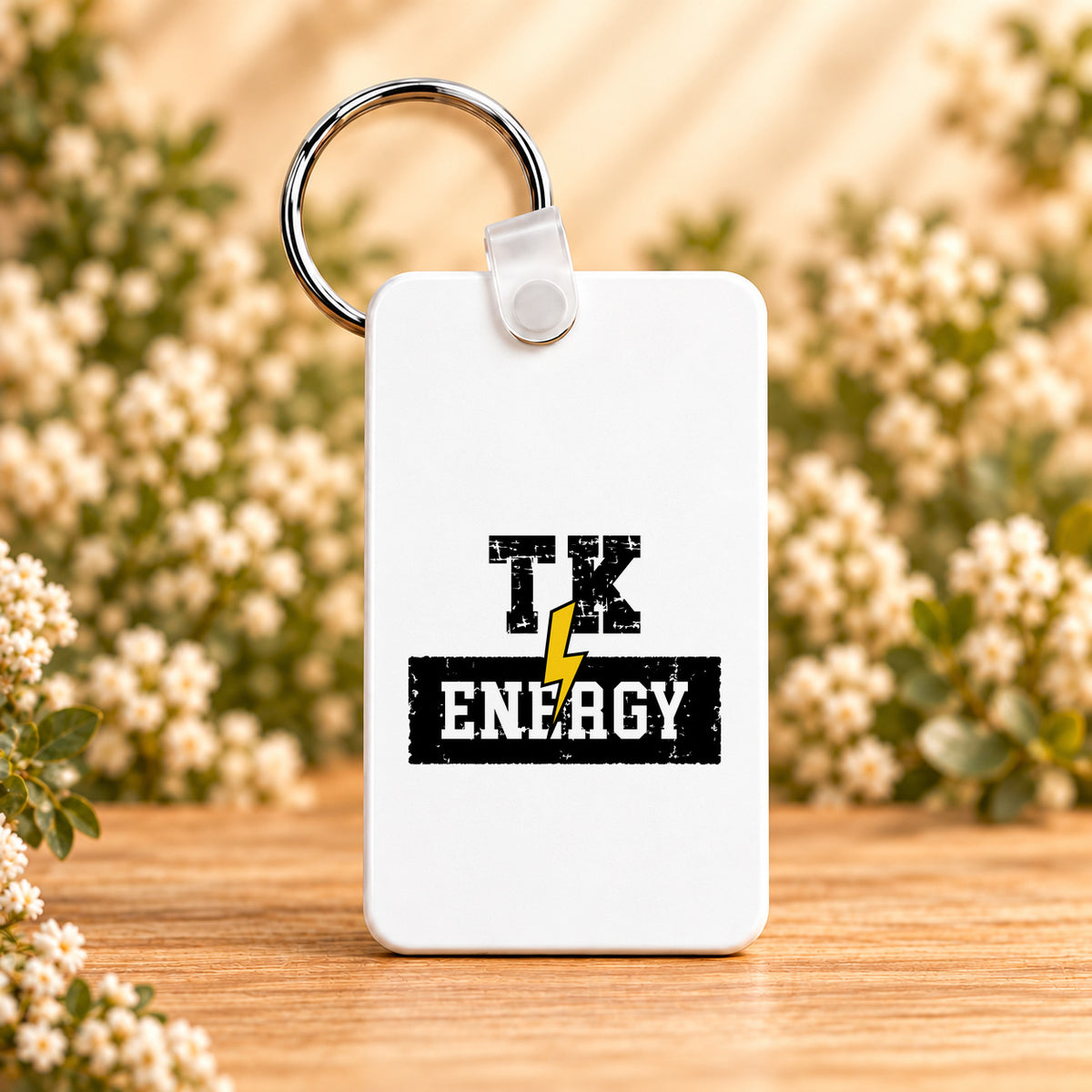 TK Energy — Rectangle Keychain