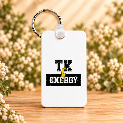 TK Energy — Rectangle Keychain