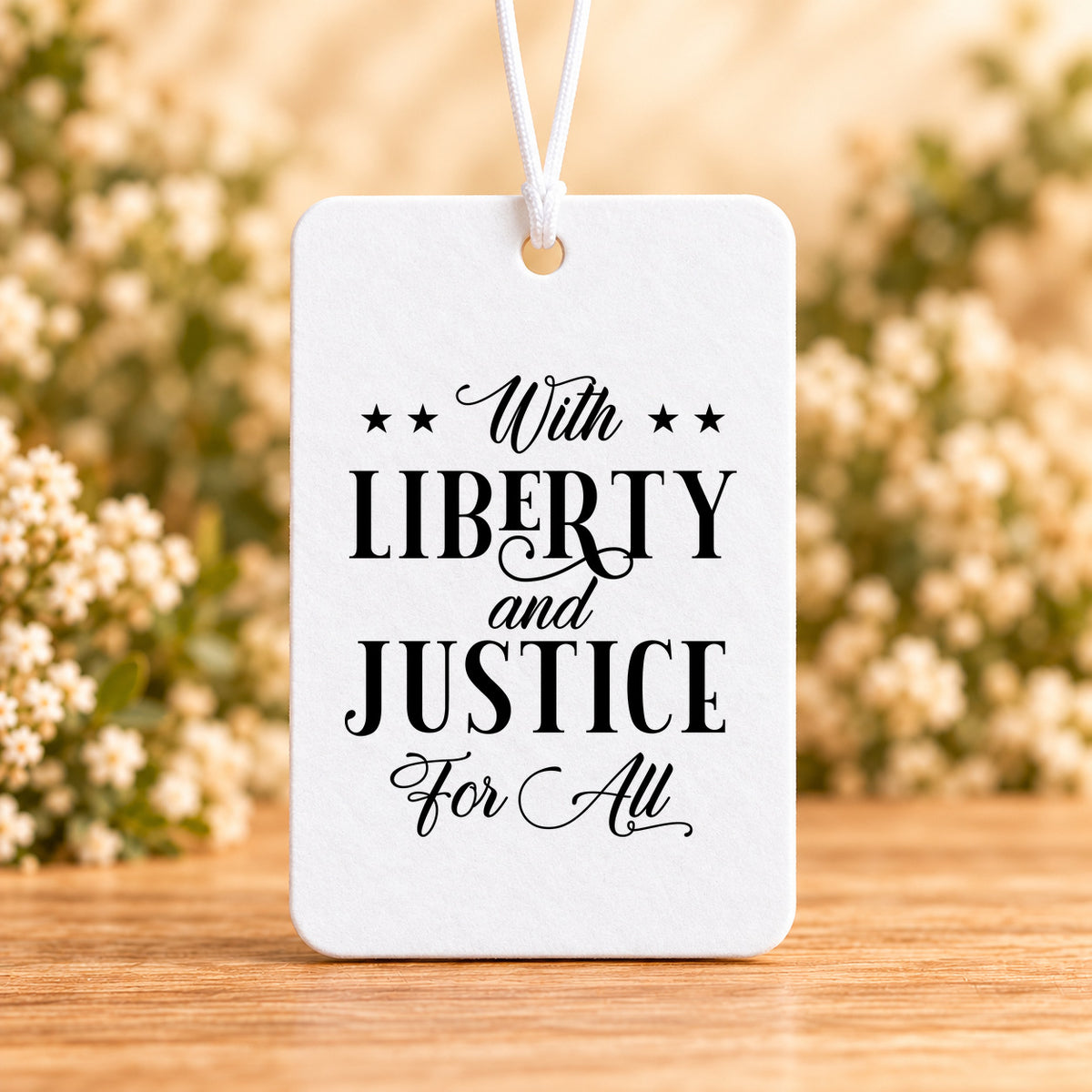With Liberty and Justice for All — Air Freshener