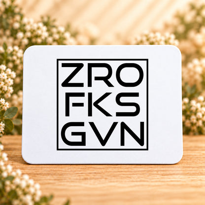 Zero FKS Given — Rectangular Mouse Pad
