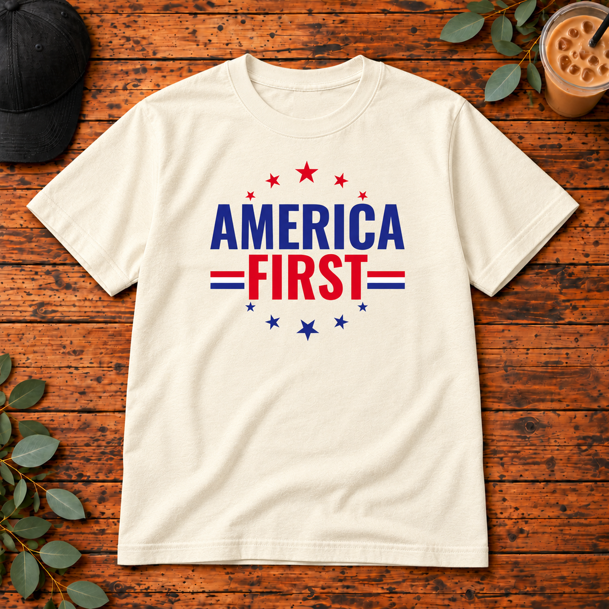 America First | T-Shirt, Long Sleeve, Crewneck & Hoodie