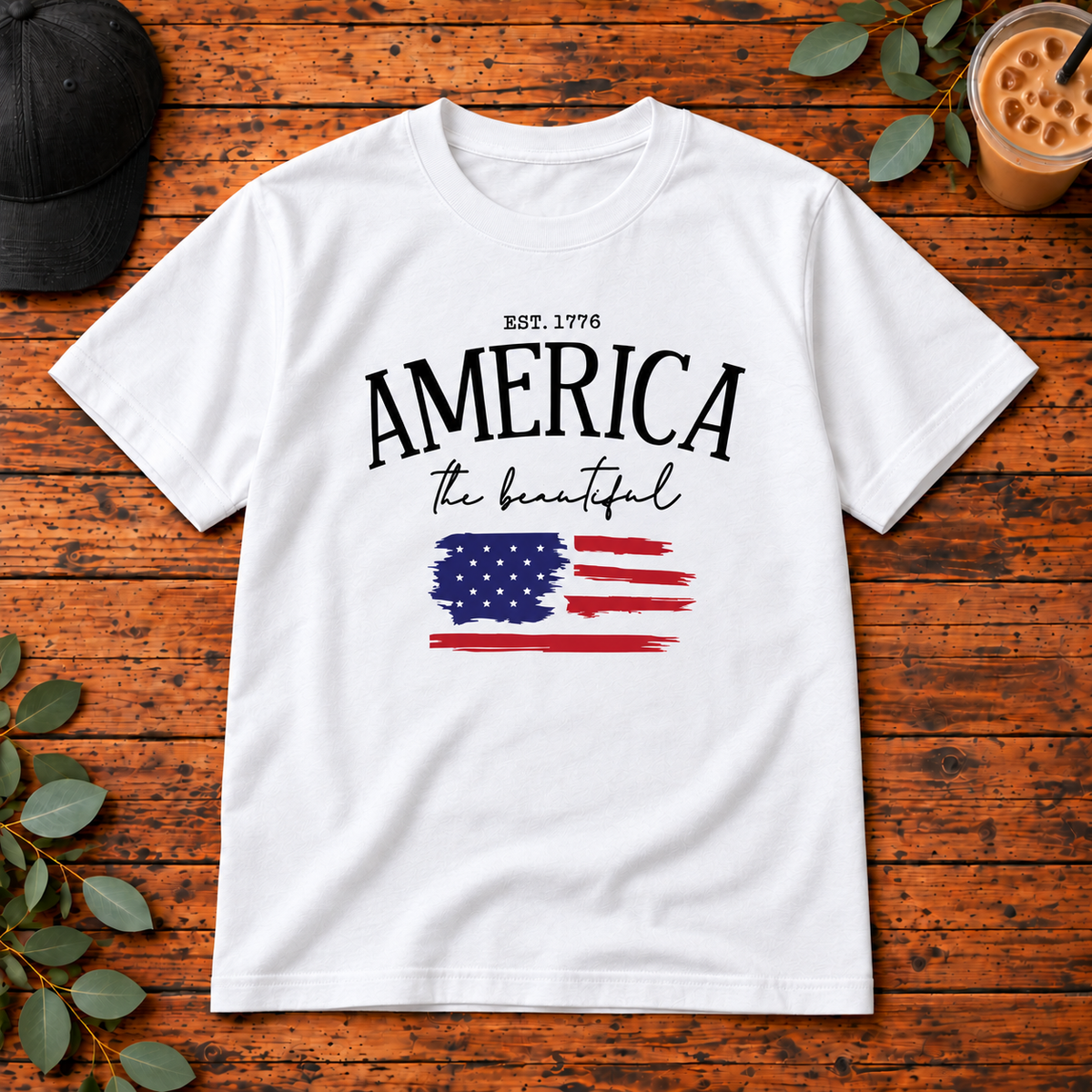 America the Beautiful | T-Shirt, Long Sleeve, Crewneck & Hoodie