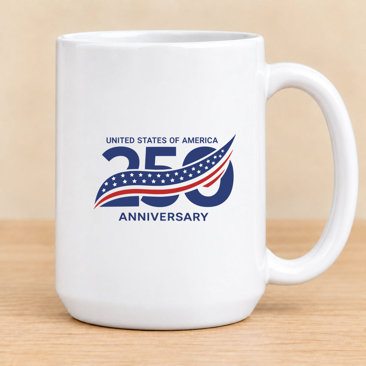 America 250th Anniversary — 15 oz Ceramic Mug