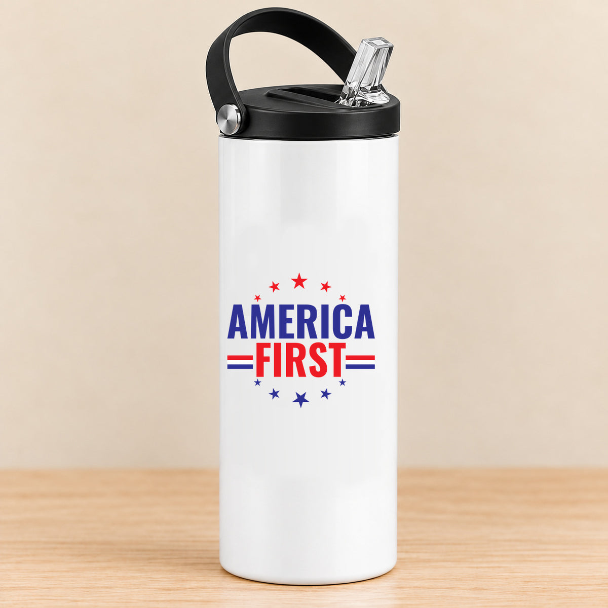 America First — 20 oz Sports Bottle