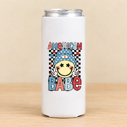 American Babe — Slim Can Koozie