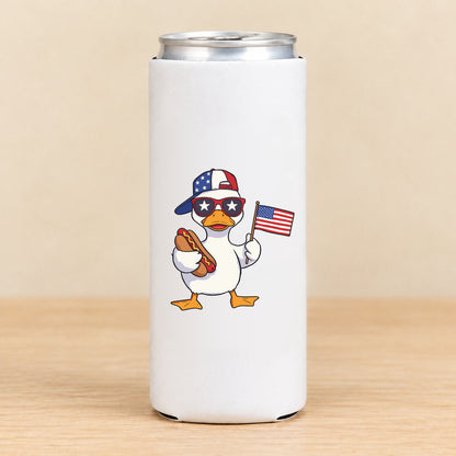 American Duck — Slim Can Koozie