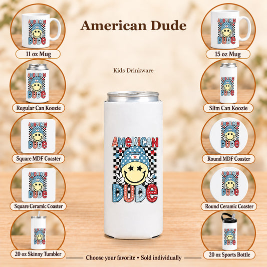 American Dude — All 10 drinkware options