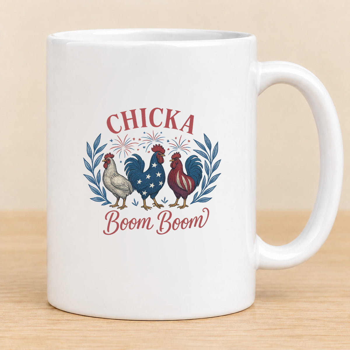 Chicka Boom Boom — 11 oz Ceramic Mug
