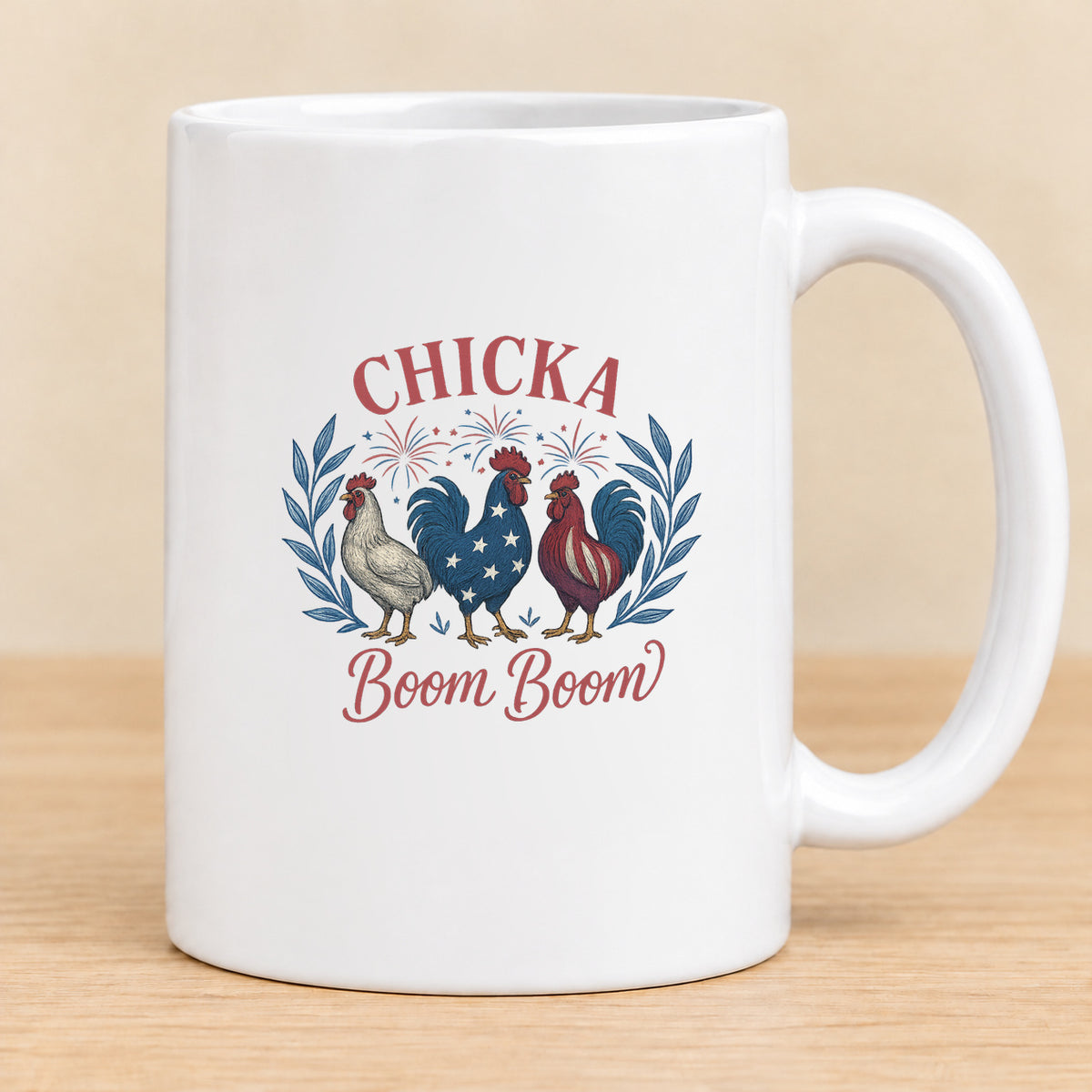 Chicka Boom Boom — 15 oz Ceramic Mug
