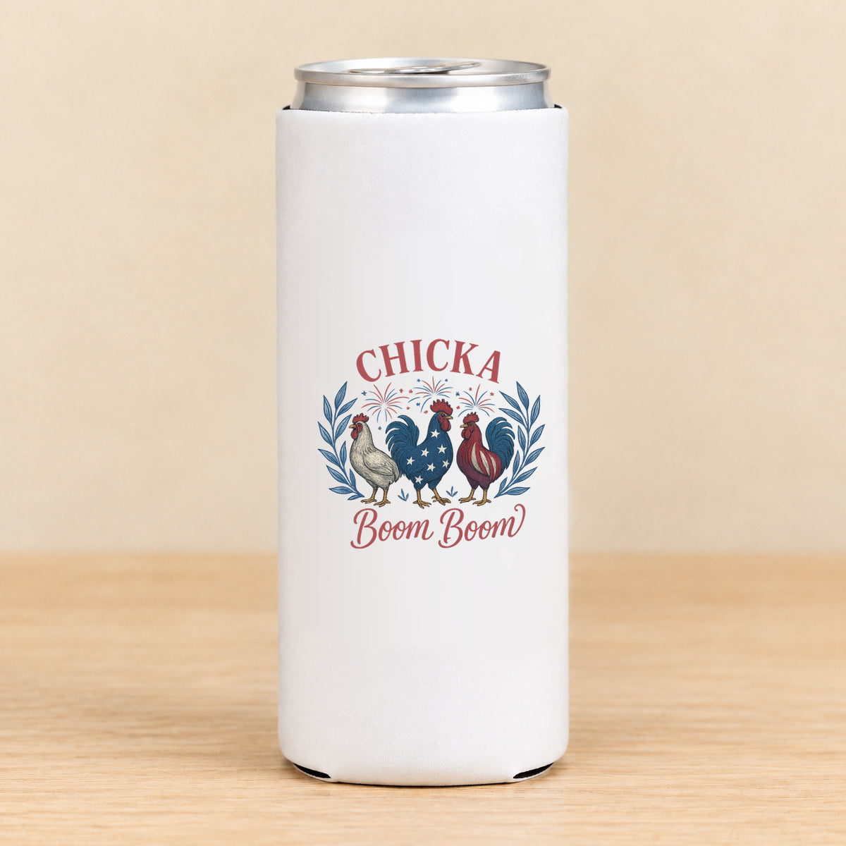 Chicka Boom Boom — Slim Can Koozie