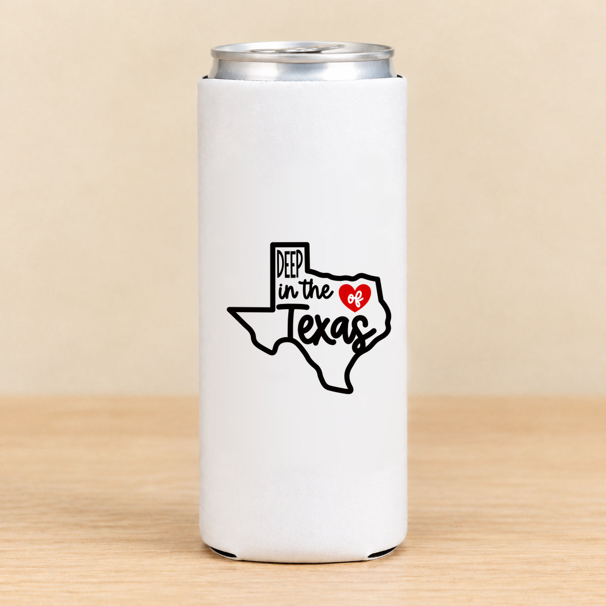 Deep in the Heart of Texas — Slim Can Koozie