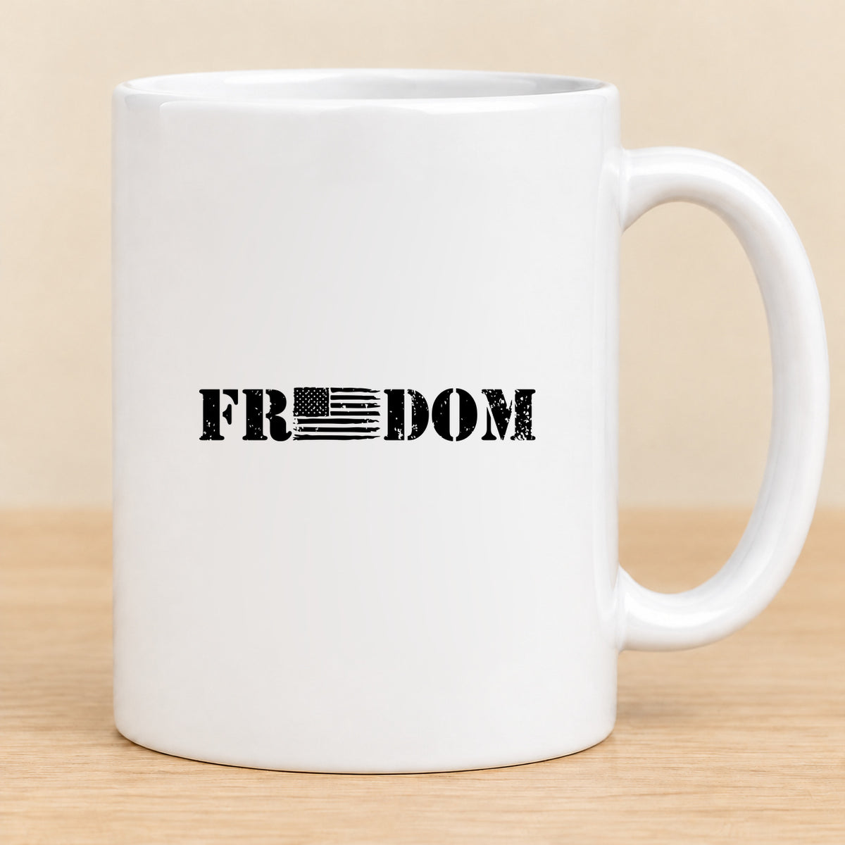 Freedom Flag — 11 oz Ceramic Mug