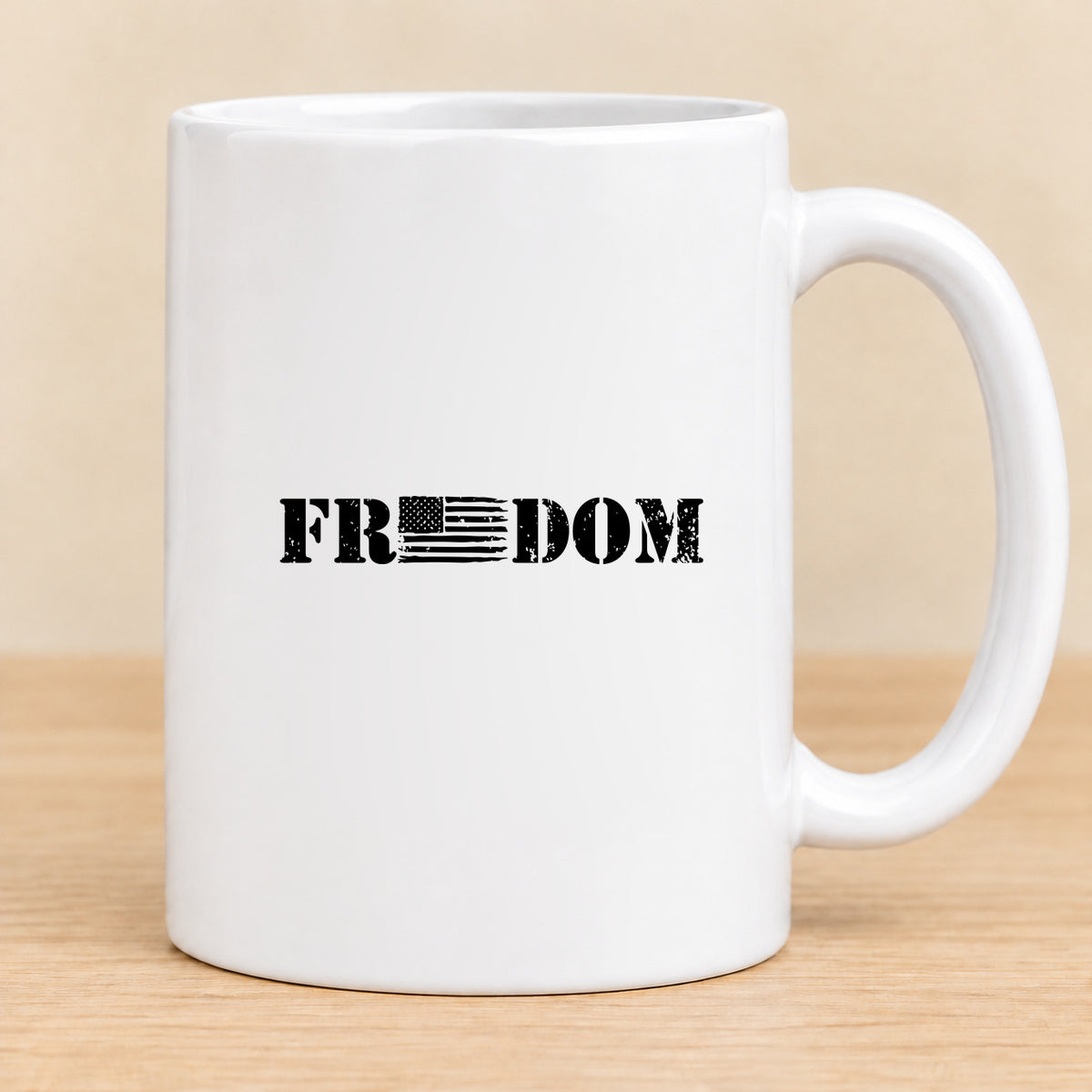 Freedom Flag — 15 oz Ceramic Mug