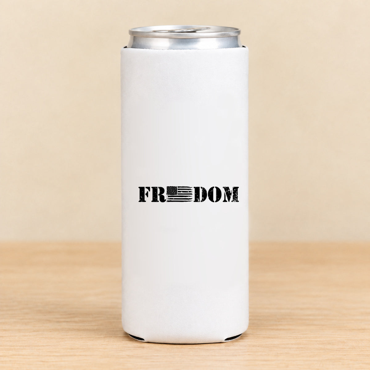 Freedom Flag — Slim Can Koozie