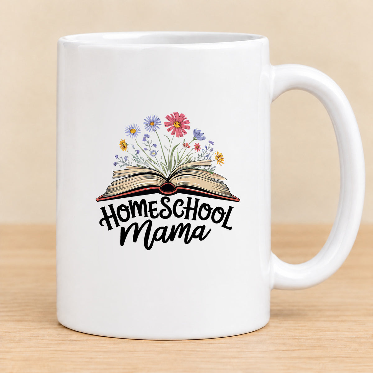 Homeschool Mama — 15 oz Ceramic Mug