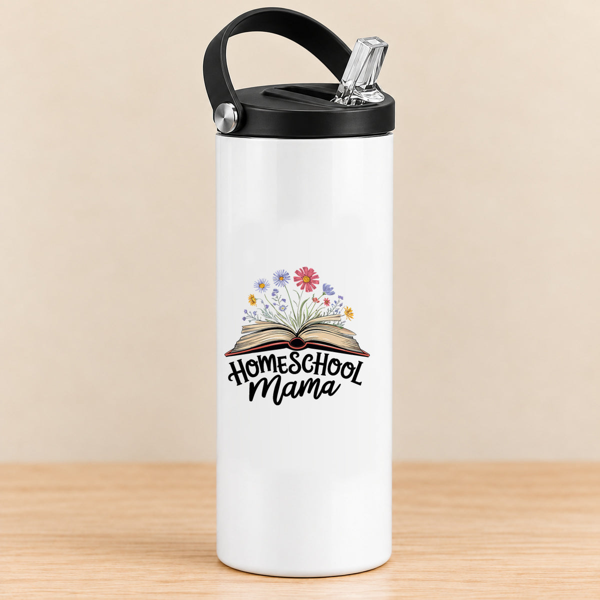Homeschool Mama — 20 oz Sports Bottle