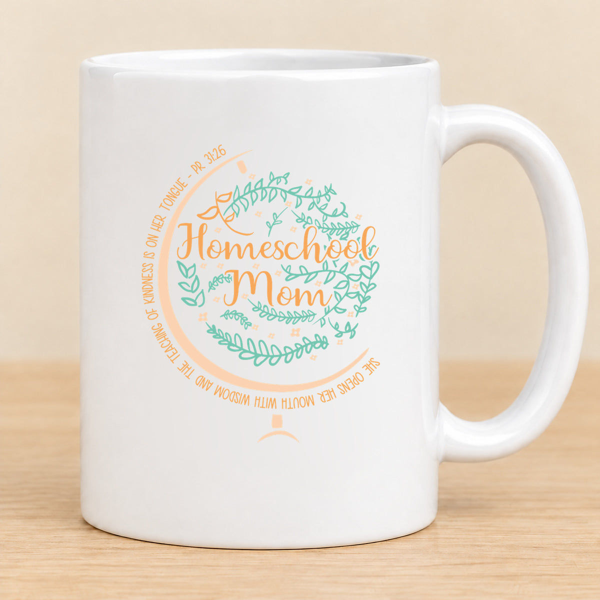 Homeschool Mom — 11 oz Ceramic Mug