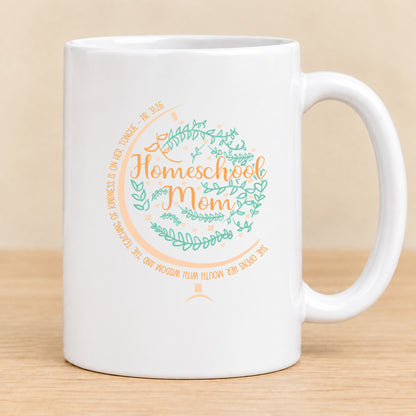 Homeschool Mom — 15 oz Ceramic Mug