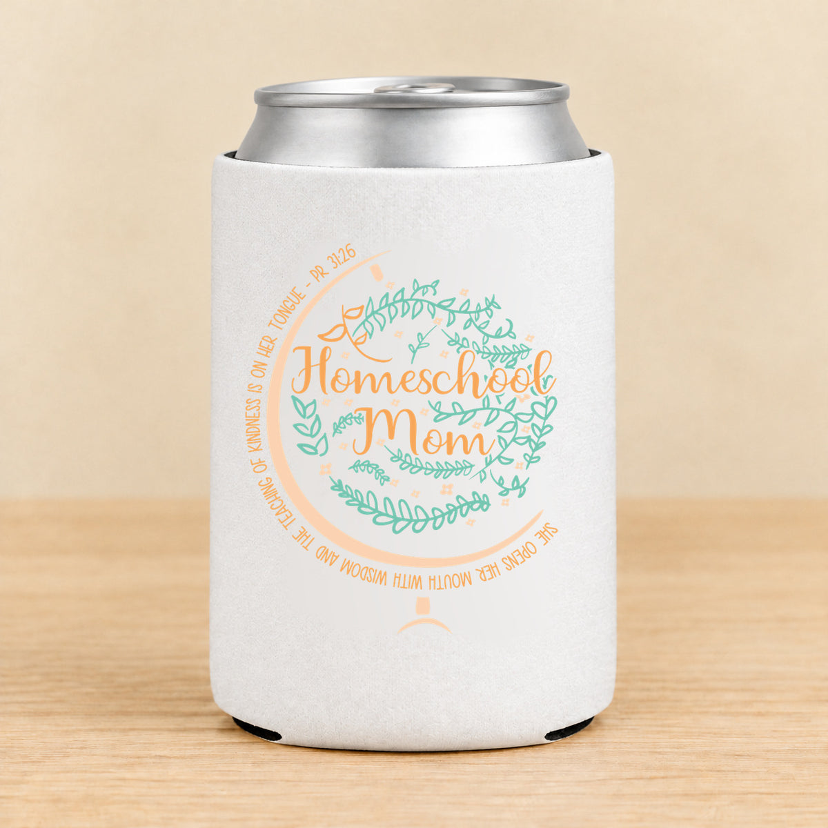 Homeschool Mom — Regular Can Koozie