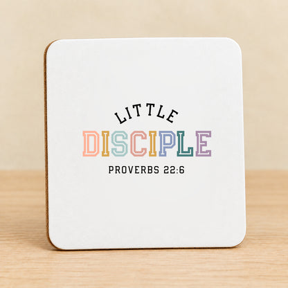 Little Disciple — Square MDF Coaster