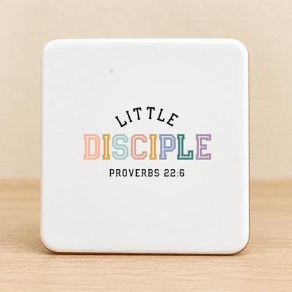 Little Disciple — Square Ceramic Coaster