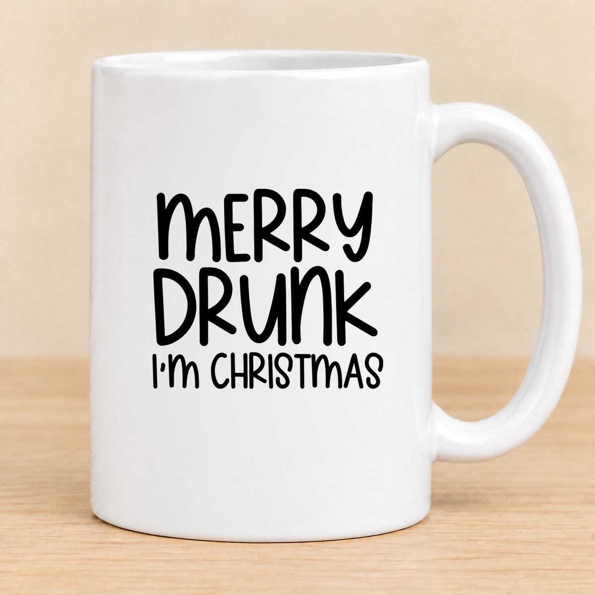 Merry Drunk I’m Christmas — 15 oz Ceramic Mug