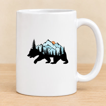 Mountain Bear — 15 oz Ceramic Mug