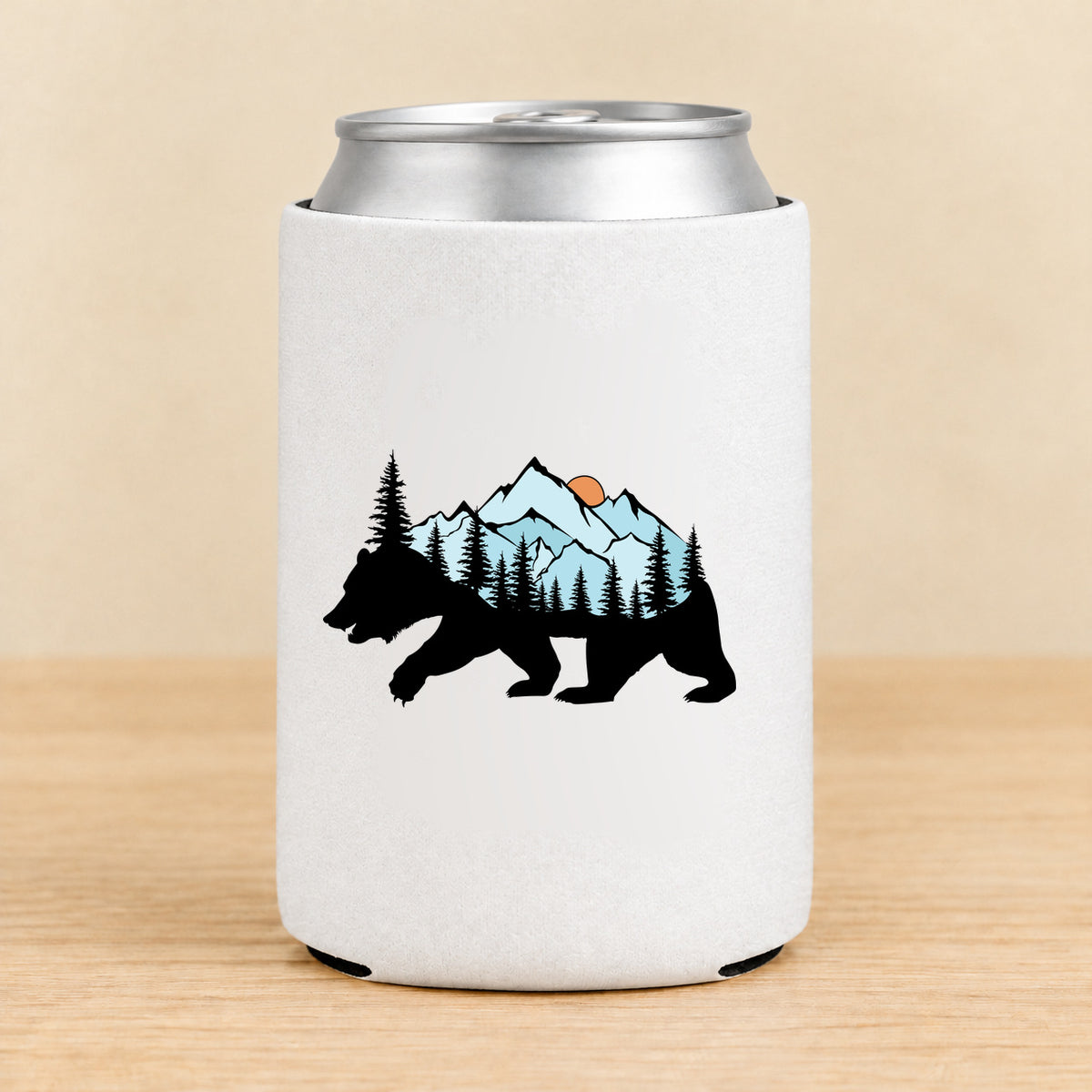 Mountain Bear — Regular Can Koozie