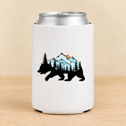 Mountain Bear — Regular Can Koozie