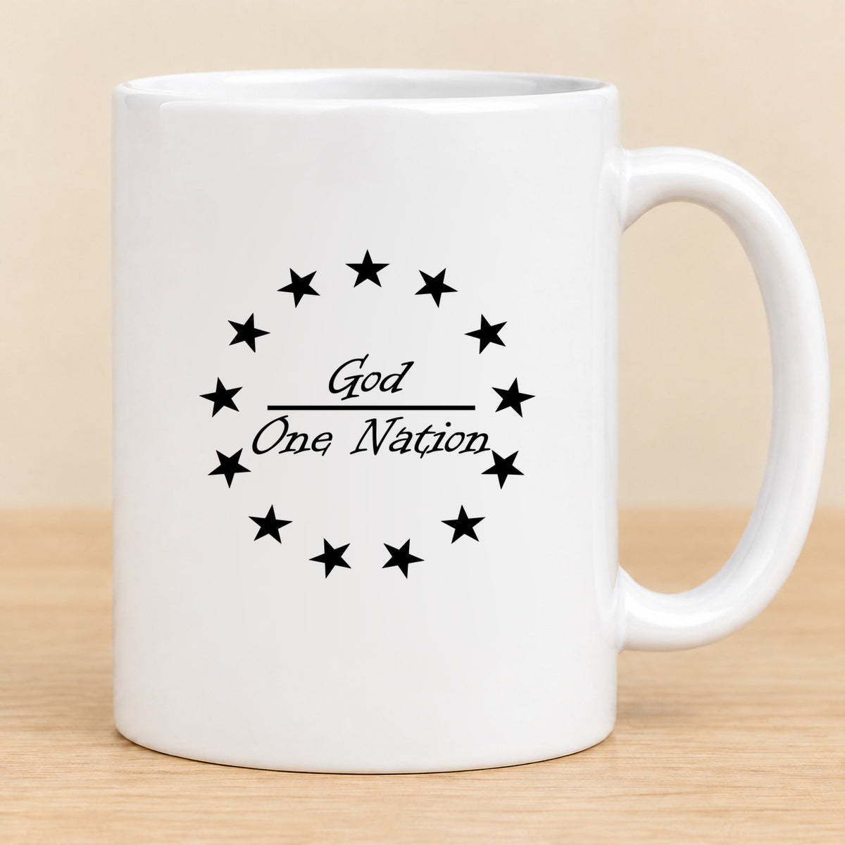 One Nation Under God — 11 oz Ceramic Mug