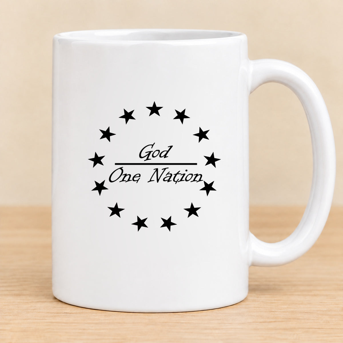 One Nation Under God — 15 oz Ceramic Mug