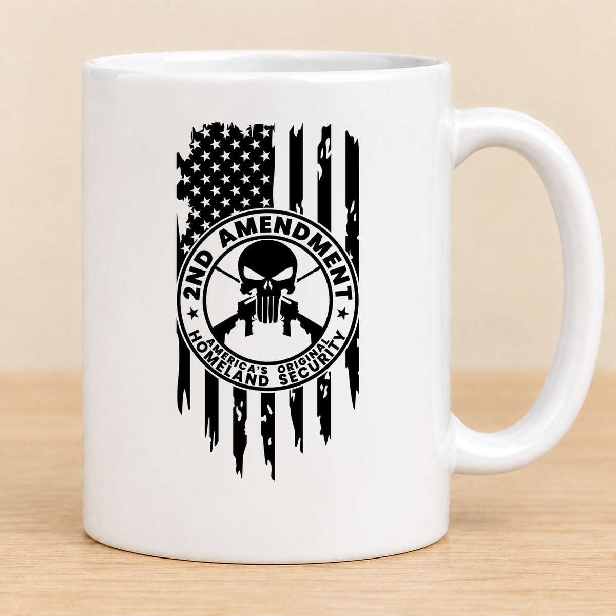One Nation Under God Second Amendment — 11 oz Ceramic Mug