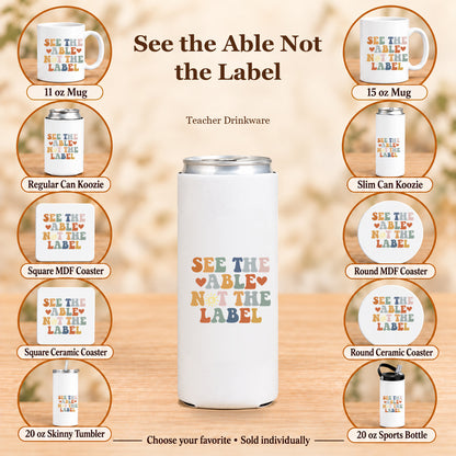 See the Able Not the Label — All 10 drinkware options