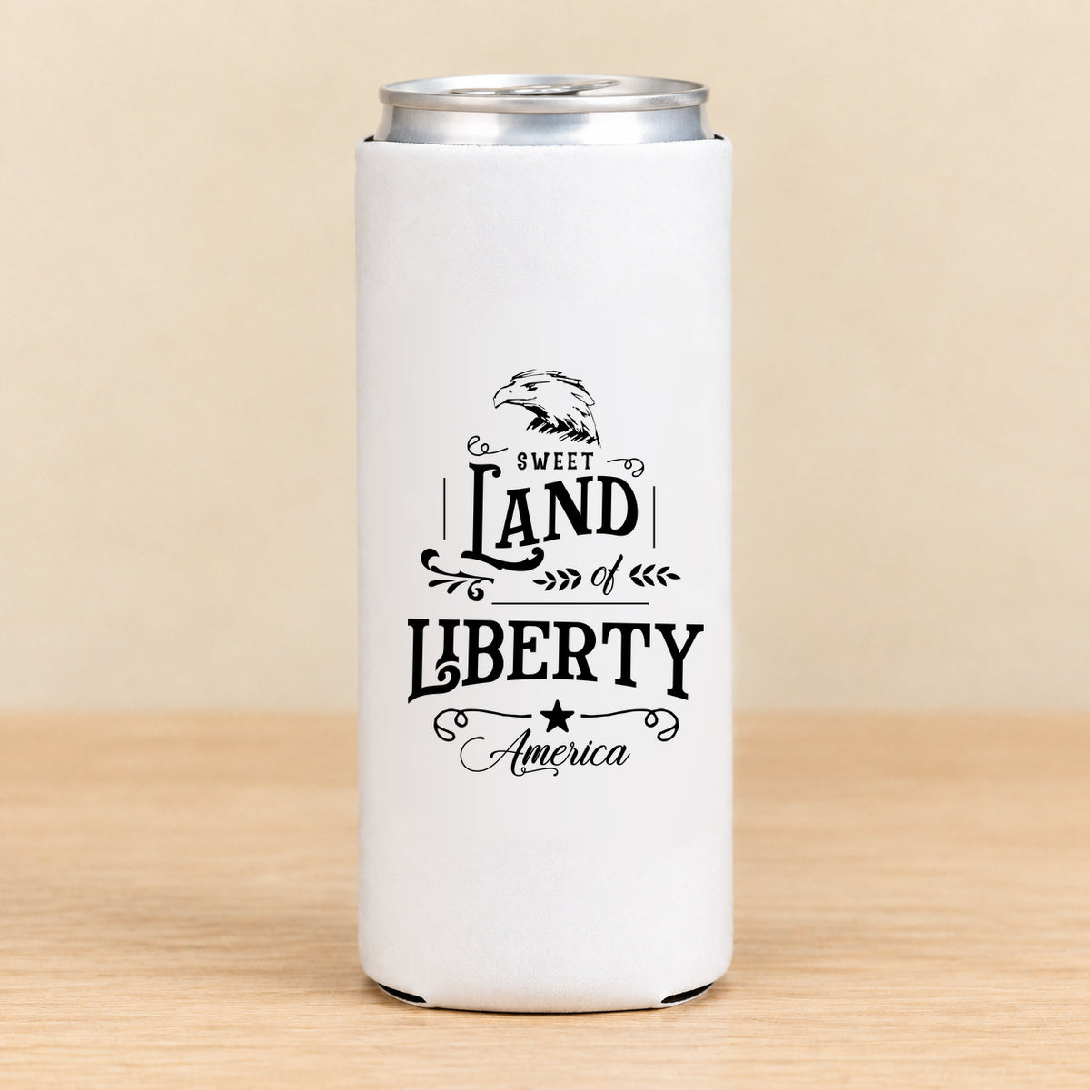 Sweet Land of Liberty — Slim Can Koozie