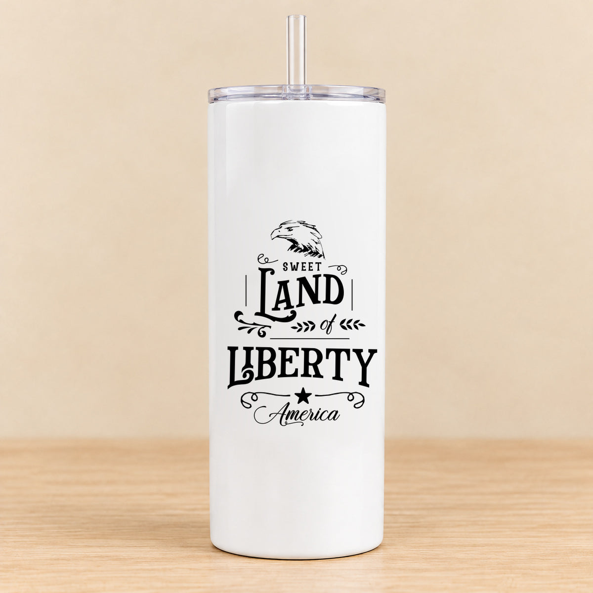 Sweet Land of Liberty — 20 oz Skinny Tumbler