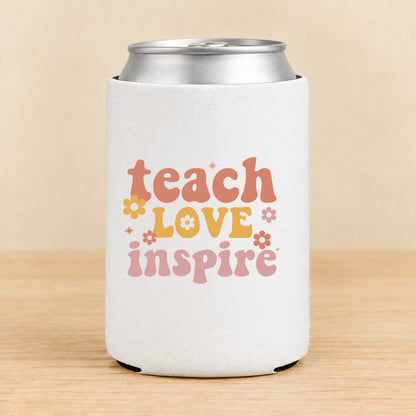 Teach Love Inspire — Regular Can Koozie