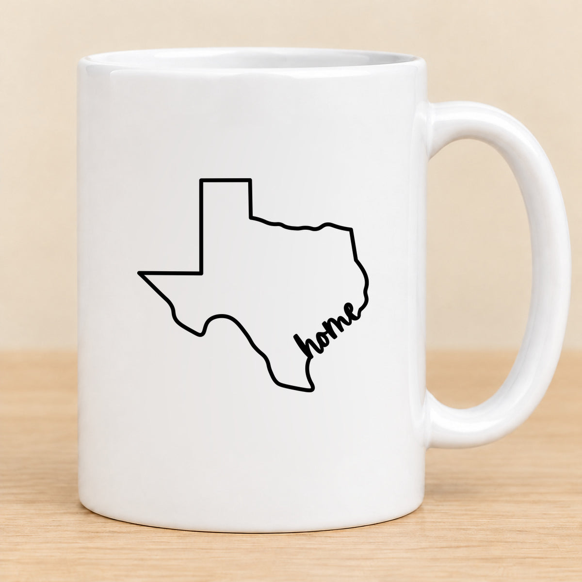 Texas Home — 11 oz Ceramic Mug