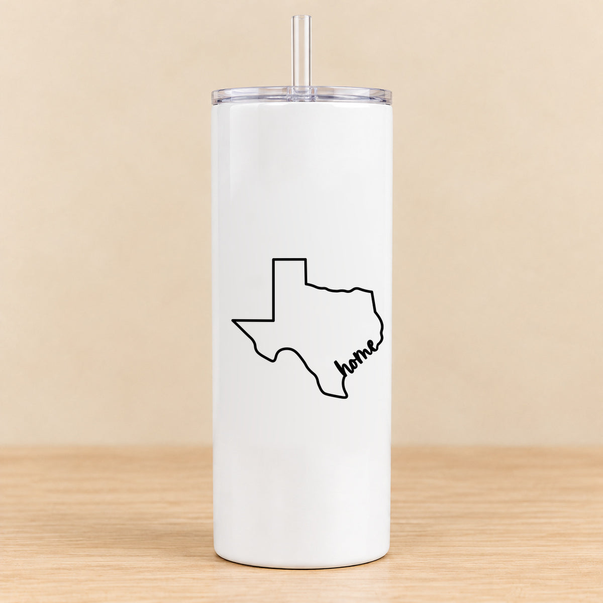 Texas Home — 20 oz Skinny Tumbler