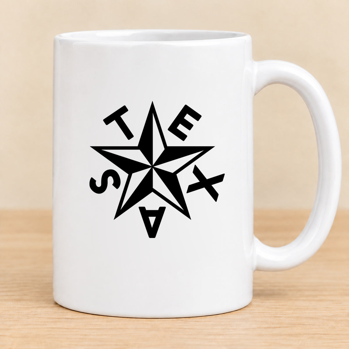 Texas Star — 15 oz Ceramic Mug