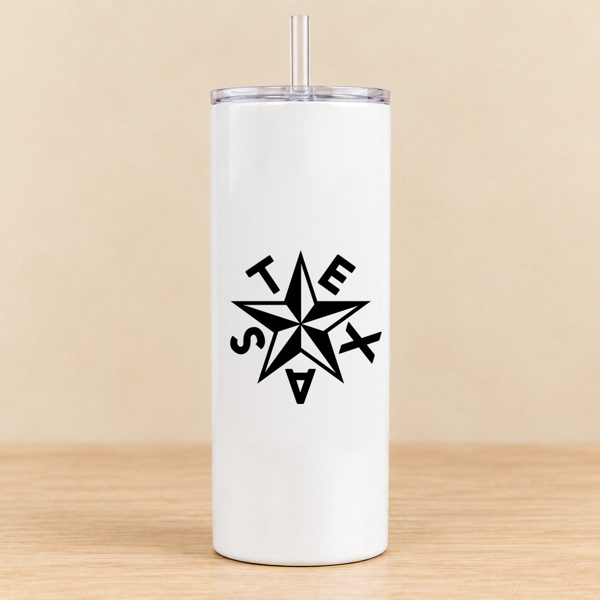 Texas Star — 20 oz Skinny Tumbler