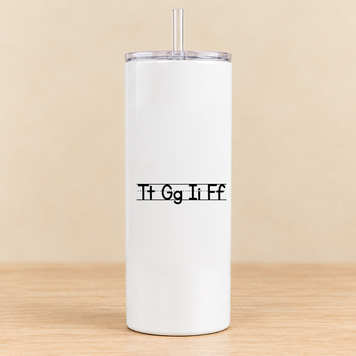 TGIF Teacher — 20 oz Skinny Tumbler