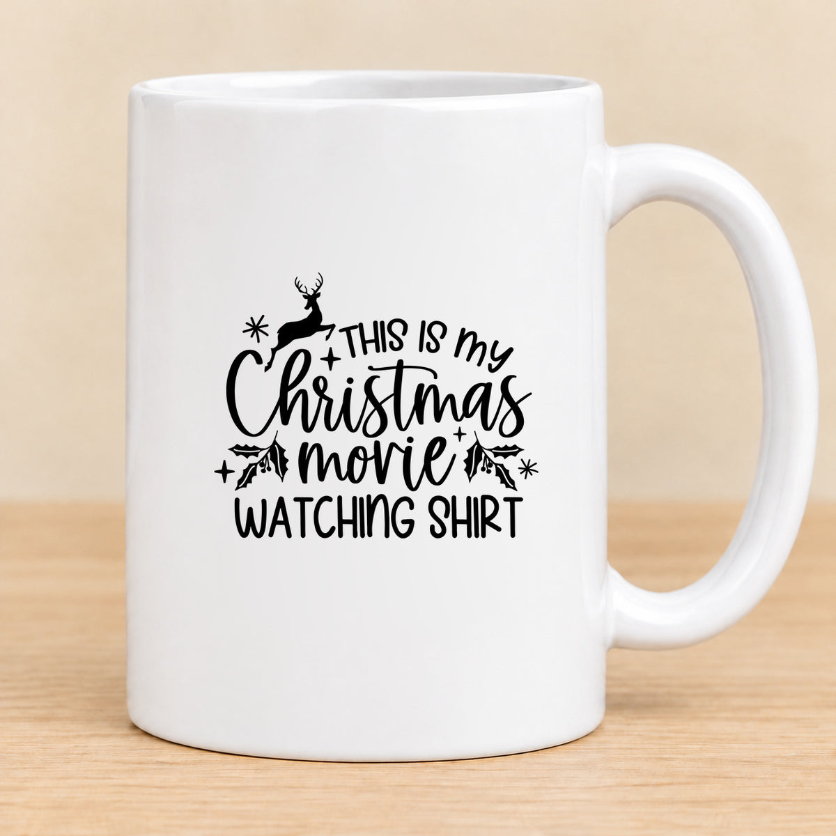This Is My Christmas Movie Watching — 15 oz Ceramic Mug