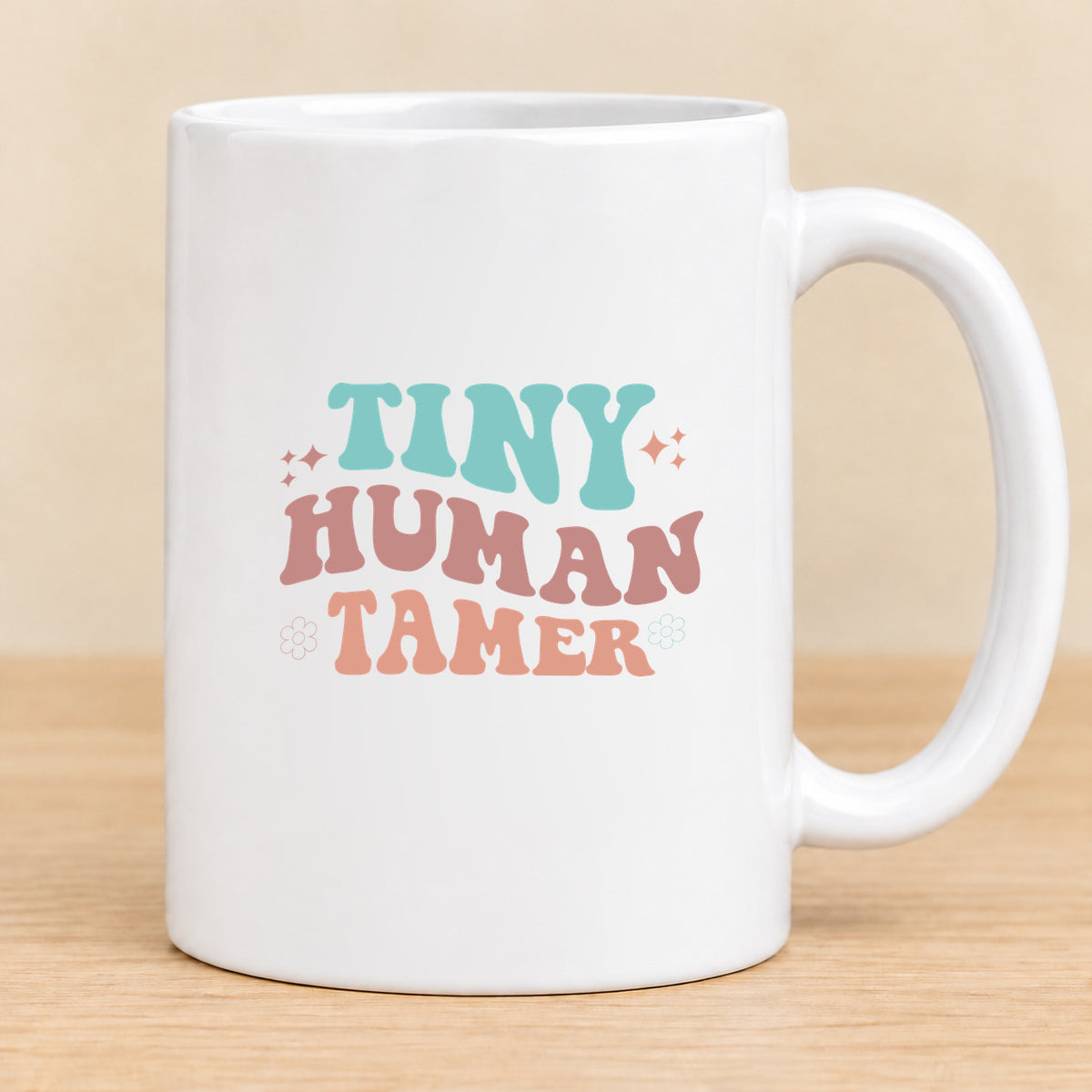 Tiny Human Tamer — 15 oz Ceramic Mug