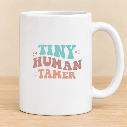 Tiny Human Tamer — 15 oz Ceramic Mug