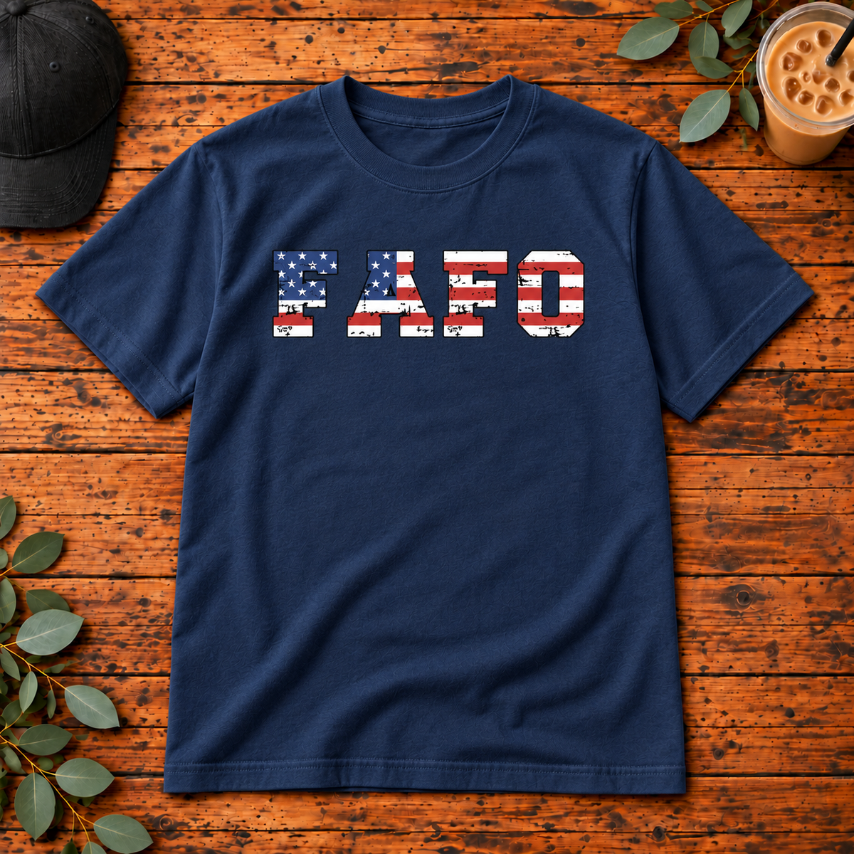 FAFO USA Flag | T-Shirt, Long Sleeve, Crewneck & Hoodie