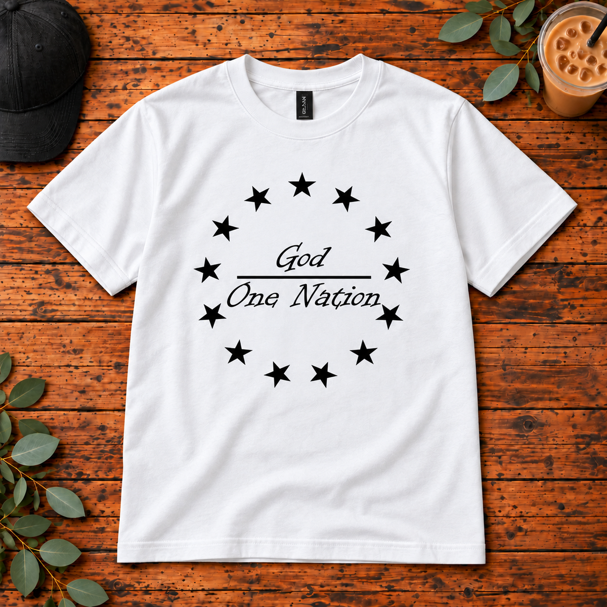 One Nation Under God | T-Shirt, Long Sleeve, Crewneck & Hoodie